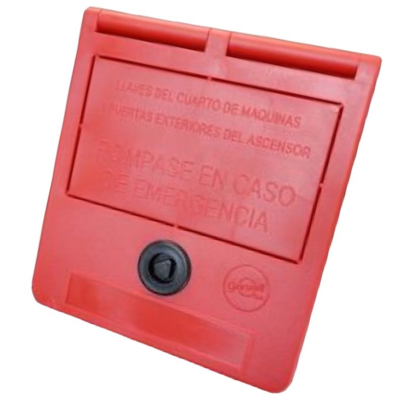 CAJA LLAVES CUARTO DE MAQUINAS (CASTELLANO)