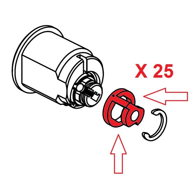 ACCESORIO LEVA LLAVIN COMPAC 25UN