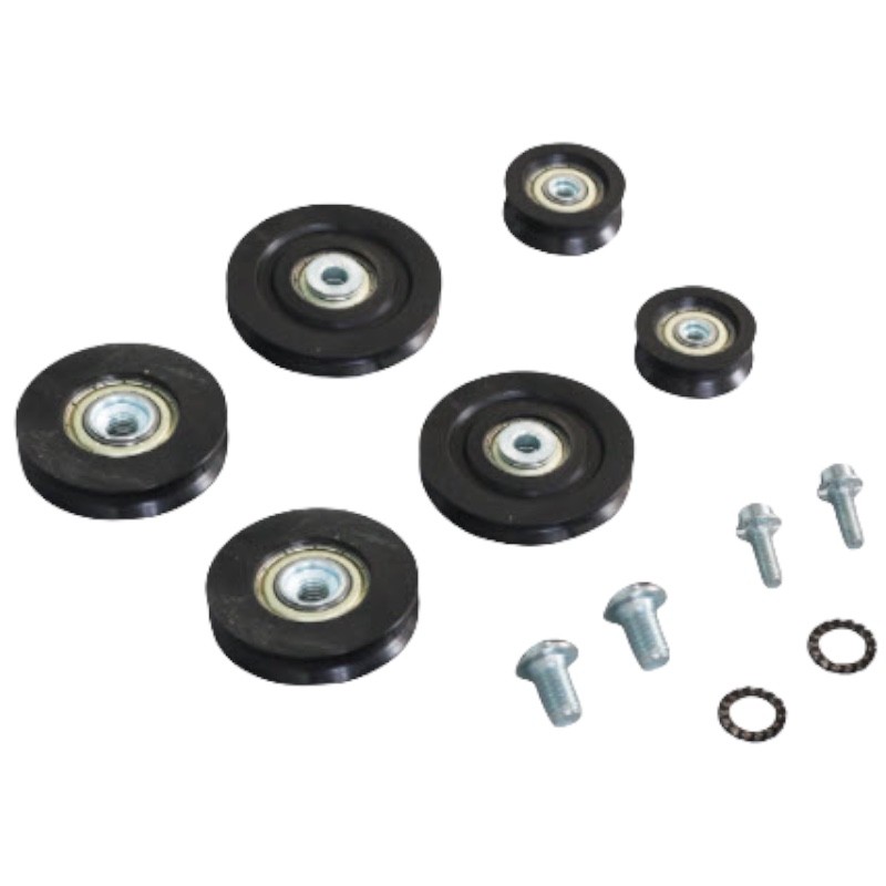 KIT RUEDAS CARRO MP MASSEN GO 55MM Y 33MM