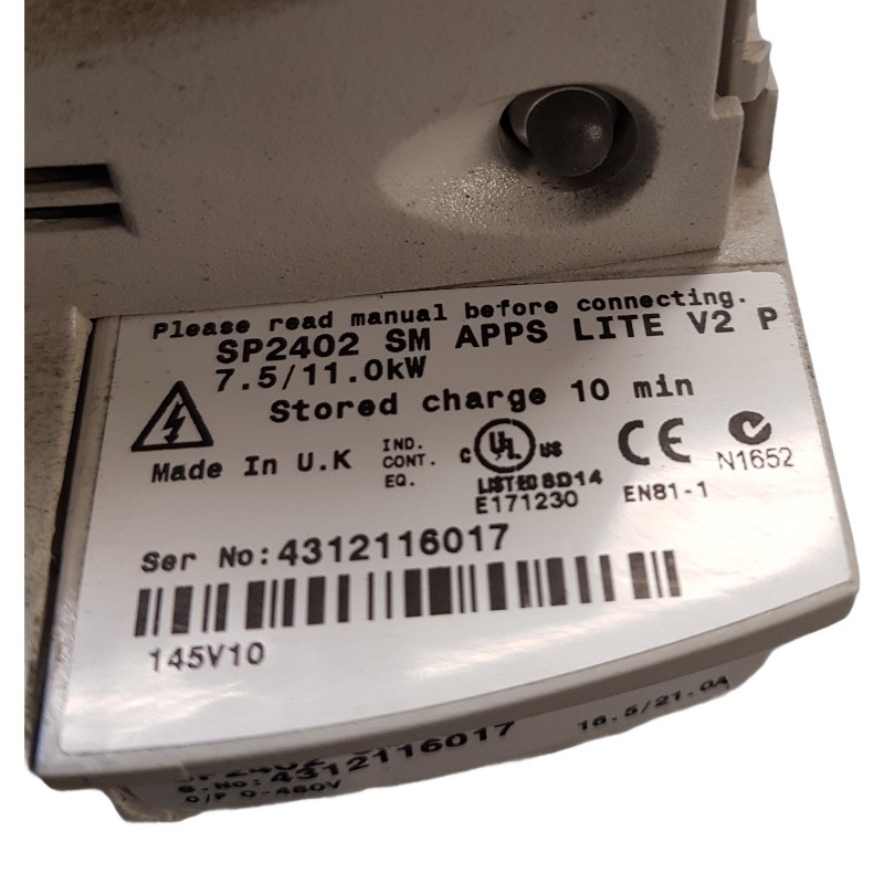 VARIADOR ORONA C.TECHNIQUES SP2402 7.5 KW 380/460V