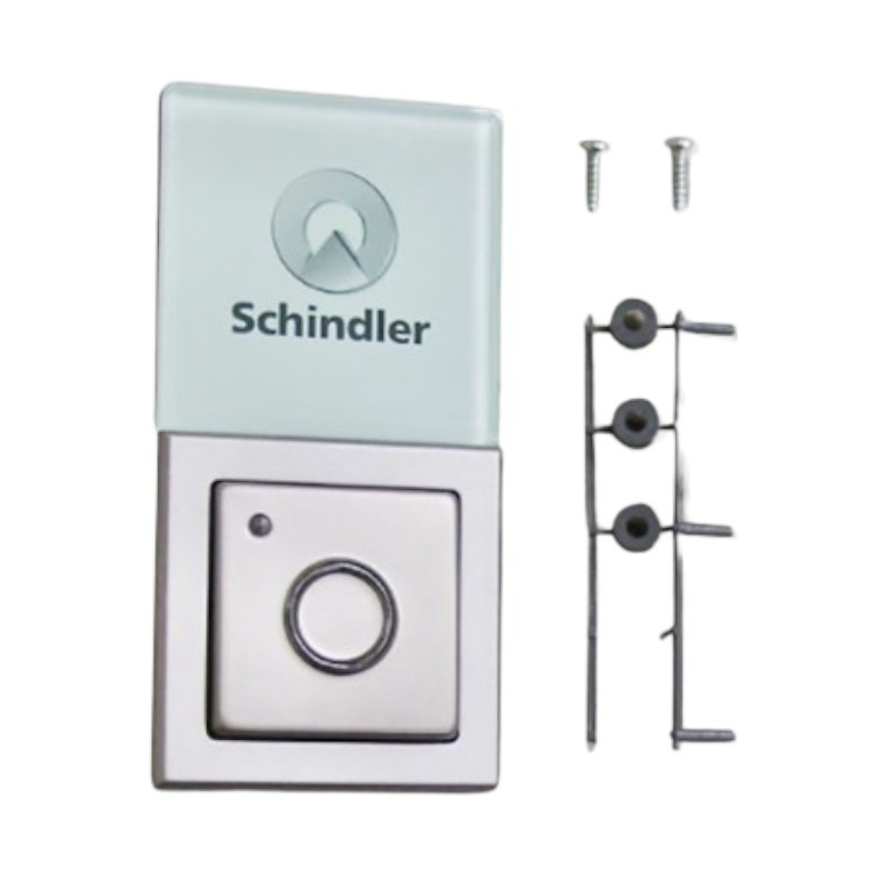 BOT.RELL.SCHINDLER PULS.MEC.LOP4B C/LOGO CORTA LED