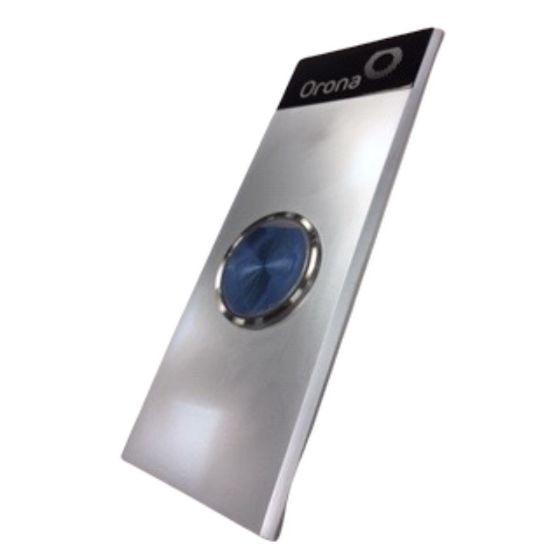 BOTONERA PISO 1 PUL C/LOGO PARED ORONA ARCA3 PLATA