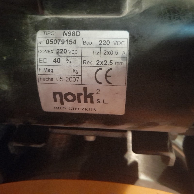BOBINA DE FRENO COMAQ KRON NORK N98D 220V