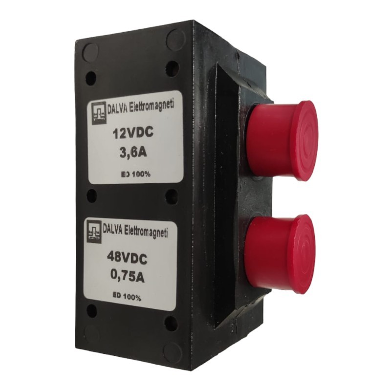BOBINA DOBLE DALVA OMARLIFT WITTUR 48/12 VDC 36W