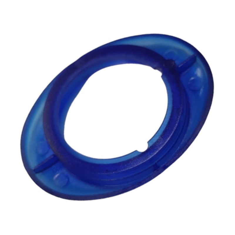 CARATULA EMBELLECEDOR PULSADOR ZENER OVALADO AZUL