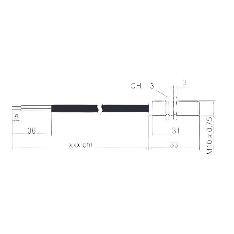 DETECTOR MAGNÉTICO STEM CONMUTADO M10 42MM
