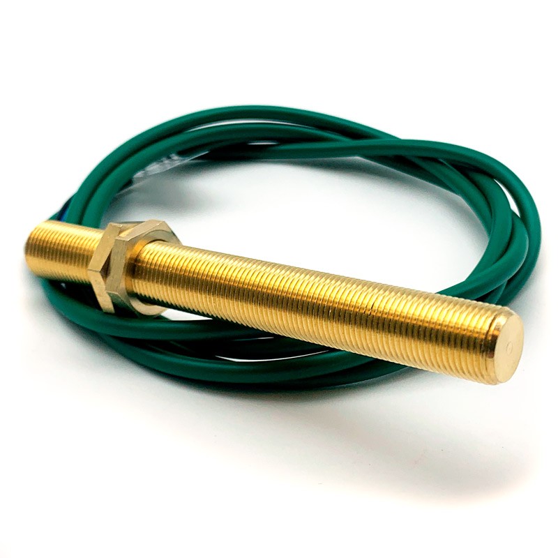 DETECTOR MAGNÉTICO METÁLICO M12. NO. VERDE EDEL