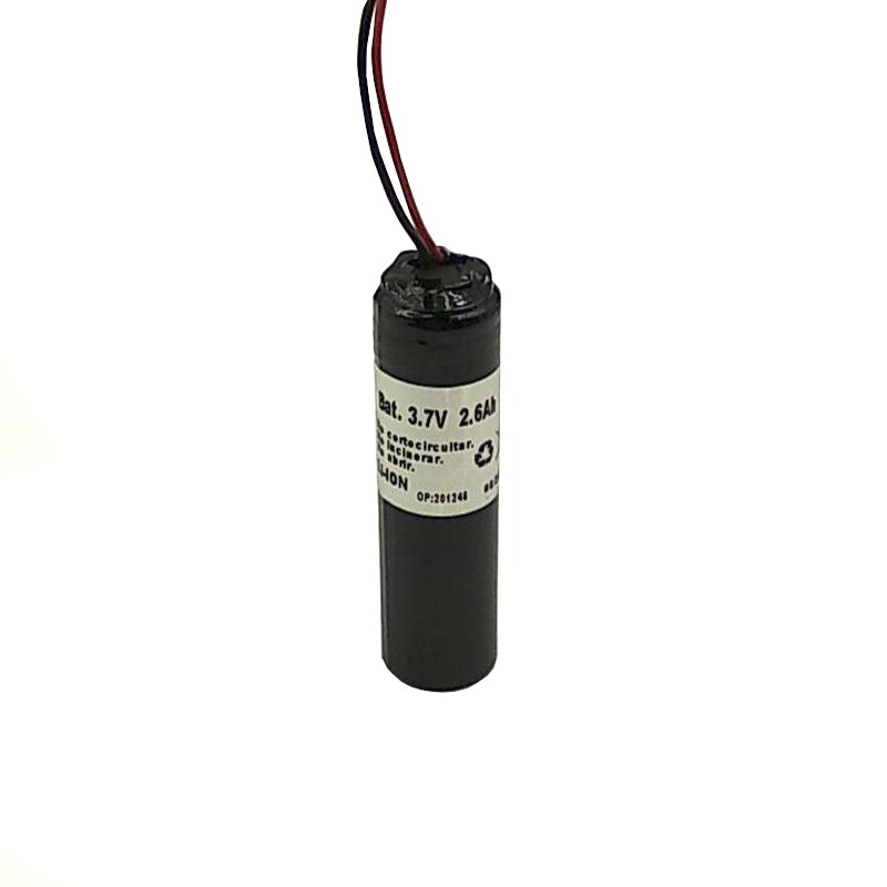 BATERÍA LI-ION 3,7V 2,6A + C.PROT. ICR18650CA+ECO