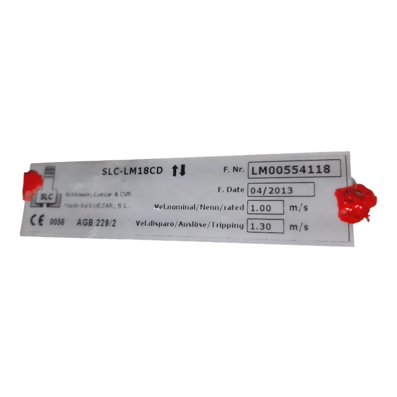 KIT LIMITADOR VEL. LUEZAR V.N.1.00 V.E.1.30 S/REC