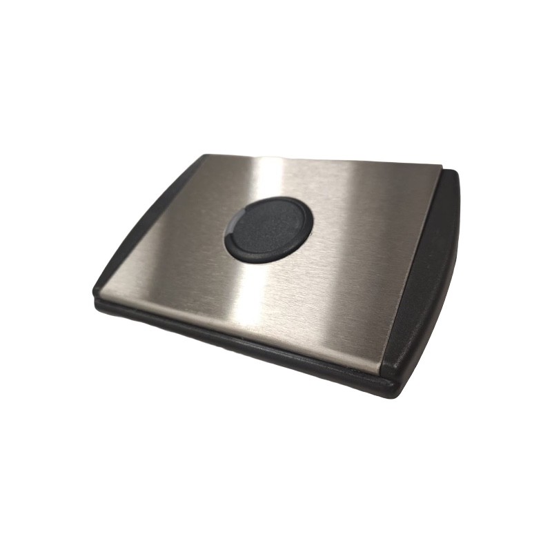 BOTONERA KONE SIGMA RELLANO 1 PULS. PLASTICO NEGRO