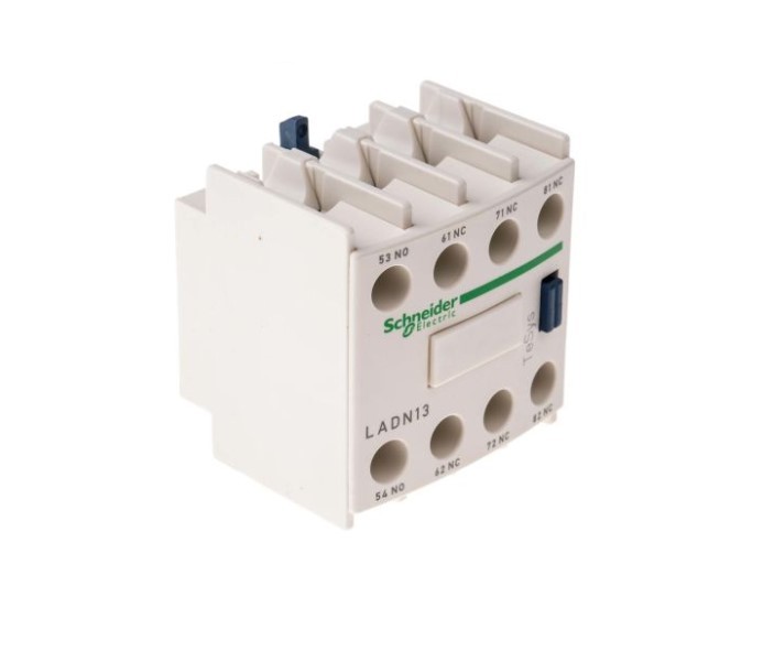 BLOQUE AUX. LADN13 1NO + 3NC FRONTAL
