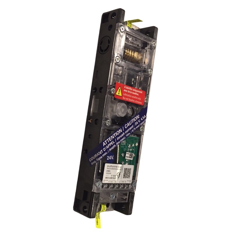 CERRADURA ELÉCTRICA PRUDHOMME LR128 24V DCH.