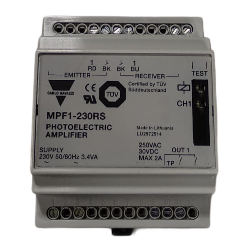 AMPLIFICADOR RELE FOTOCELULA CARLO GAVAZZI