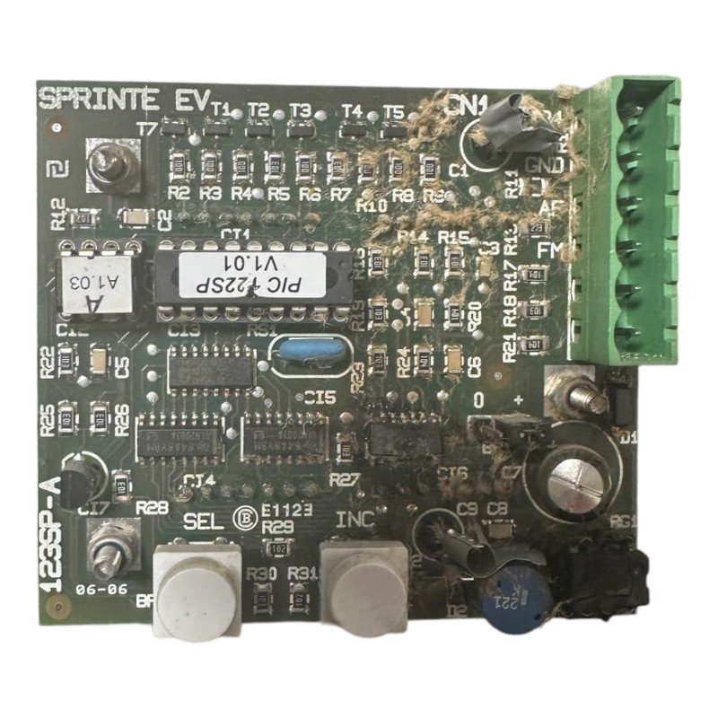 PLACA DISPLAY SPRINTE EV 123 SP-A LED ROJO