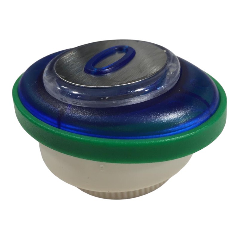 PULSADOR ELITE ZENER "0" ANILLOS FONDO PLATA