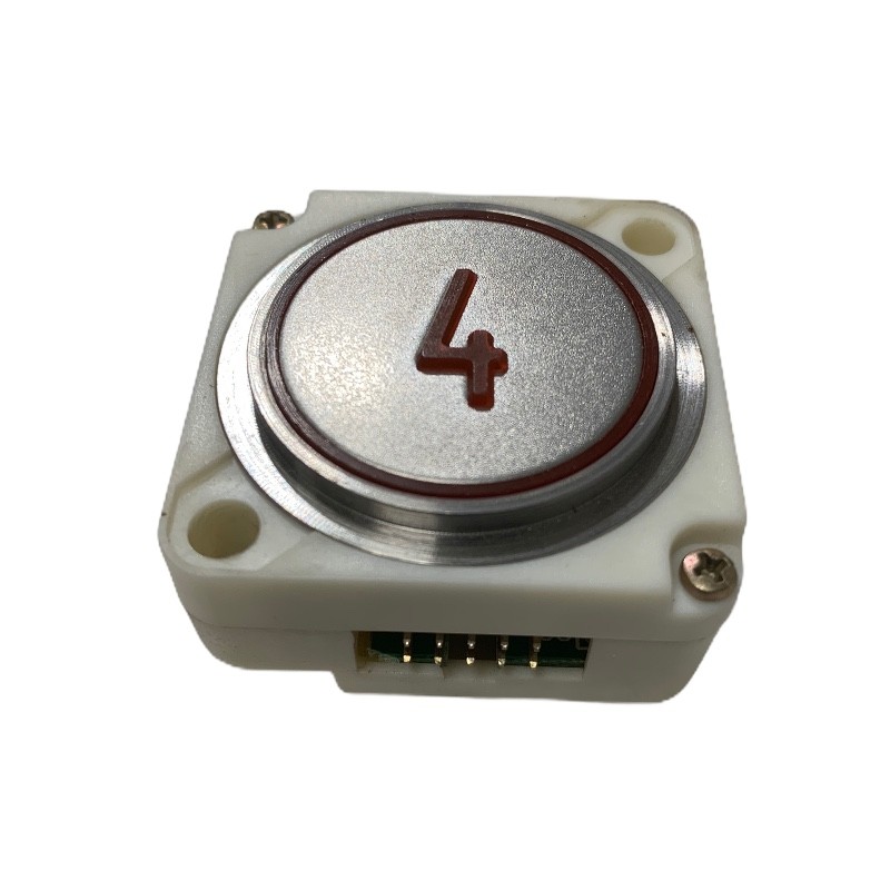 PULSADOR FAIN REDONDO LED ROJO BRAILLE (4)