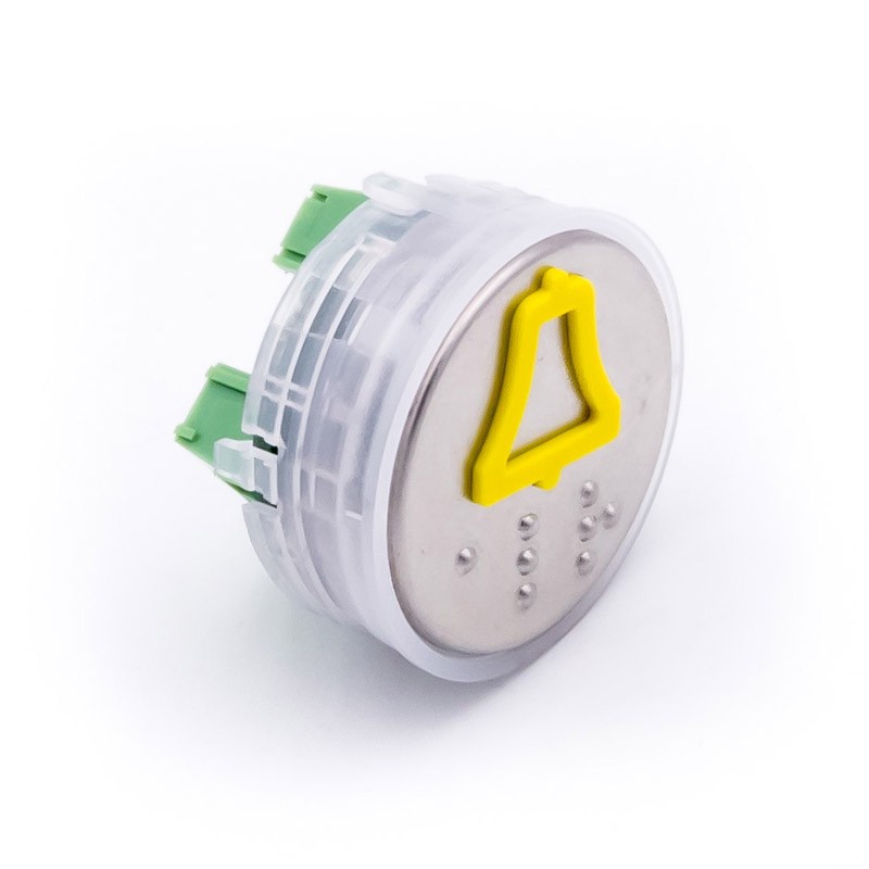 PULS. VEGA VENUS 2C LUM. AMARILLO 24V ALARMA