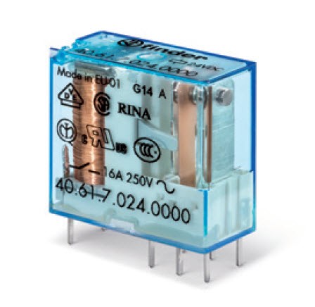 RELE FINDER 1C.24V 16A 406170240000