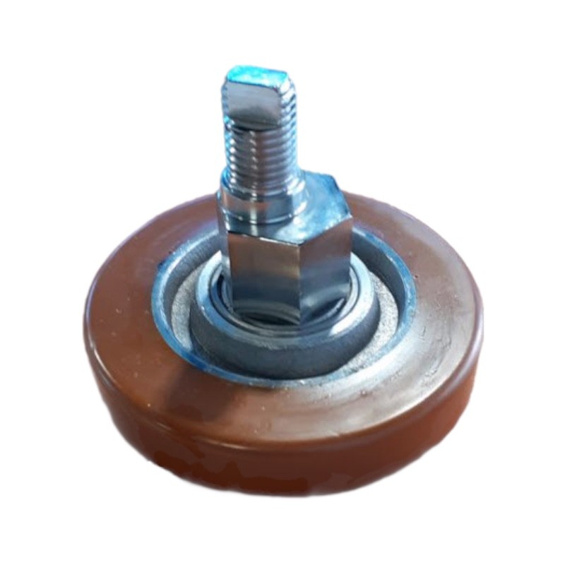 RODADERA 125X30 EXCENTRICA CON TORNILLO EXAG.30